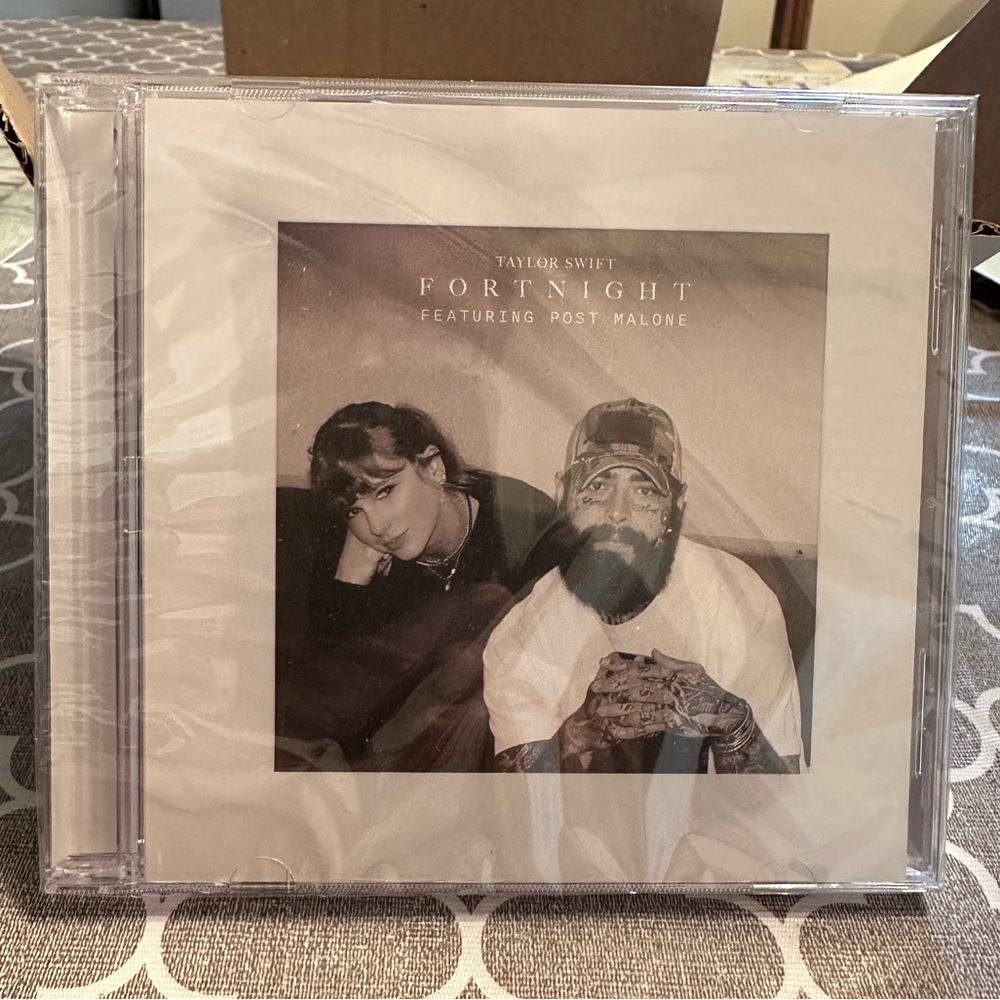 Taylor Swift Fortnight CD Single With Post Malone NEW SEALED